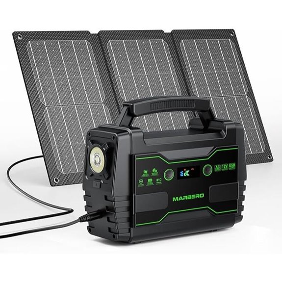 MARBERO 155Wh Solar Generator with 30W Panel