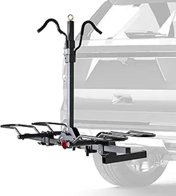 Rockland Foldable 2-Bike Rack with Lock for Vehicles