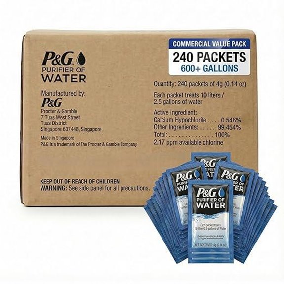 P&G Portable Water Purifier Packets (240 Count)