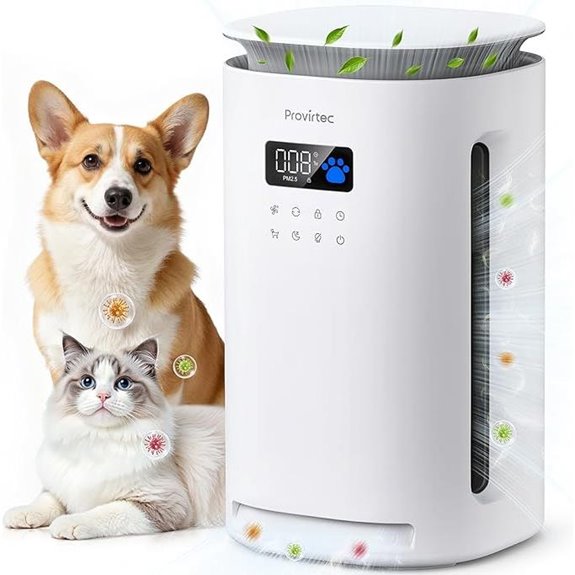 Pro-Level Pet Air Purifier with HEPA and Auto Mode
