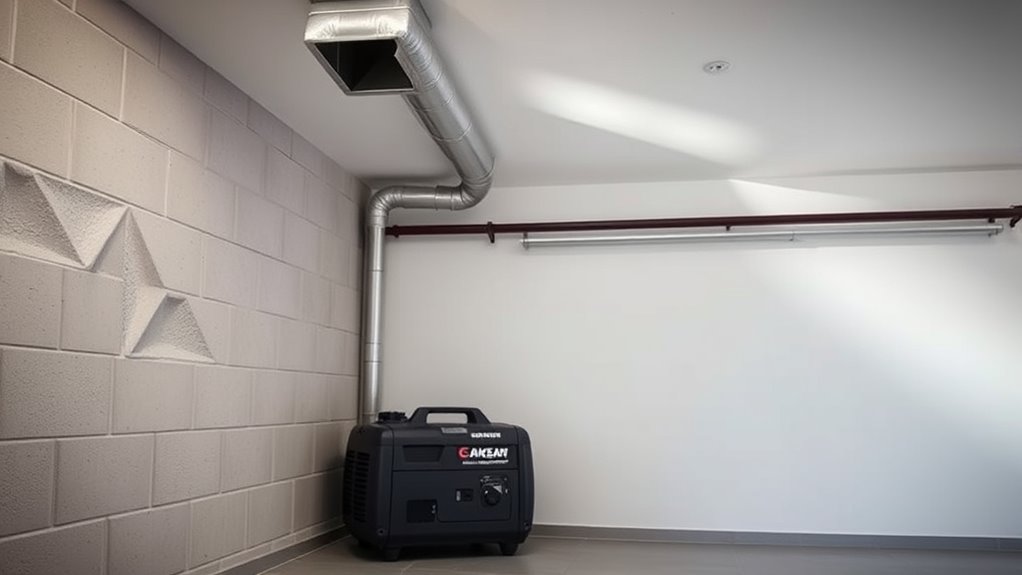 proper exhaust ventilation placement