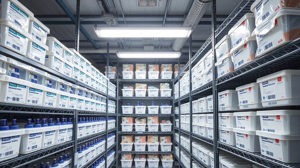 proper storage protects supplies