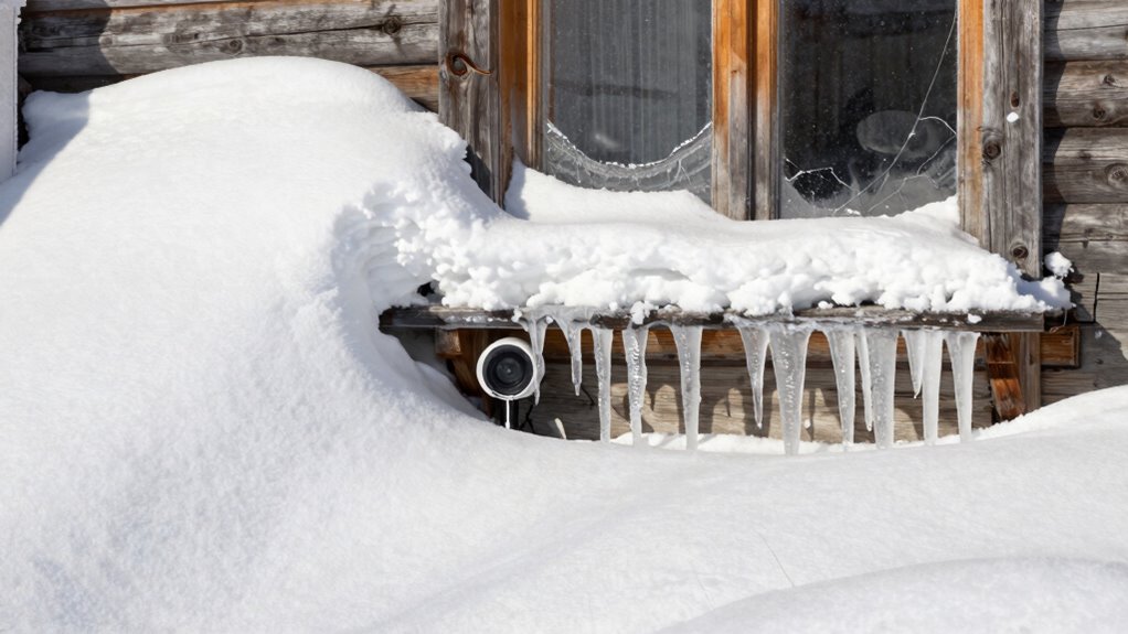protect sensors from snow