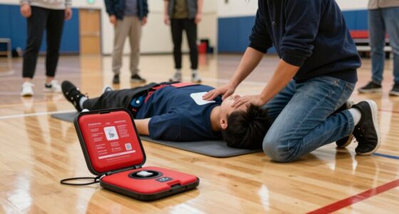 public and private aed use