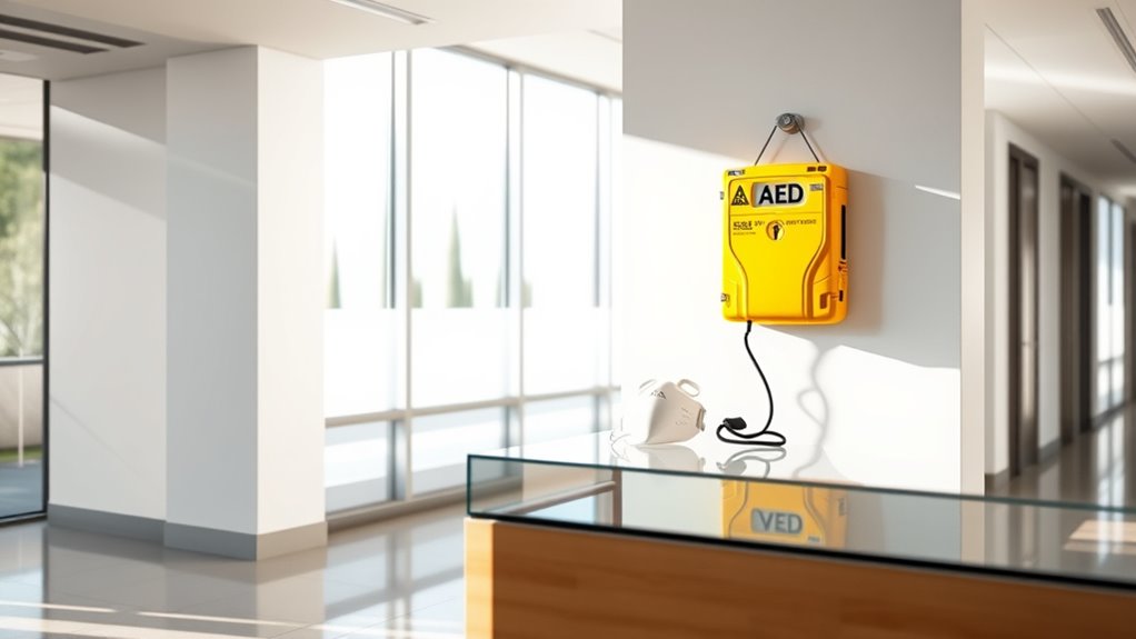 public vs private aed deployment