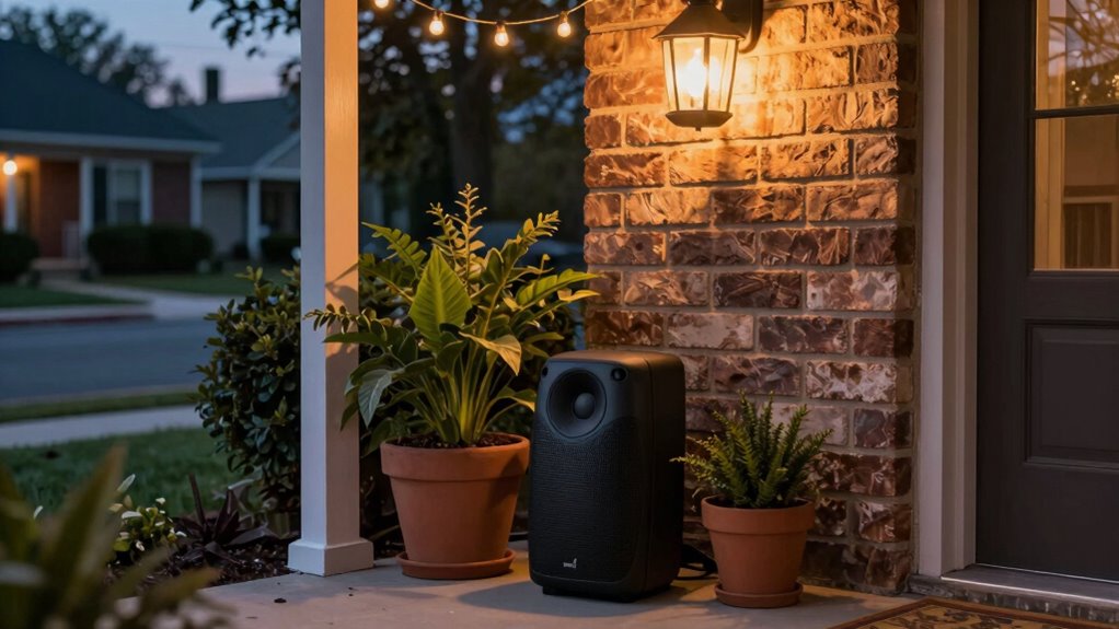 realistic sounds deter intruders