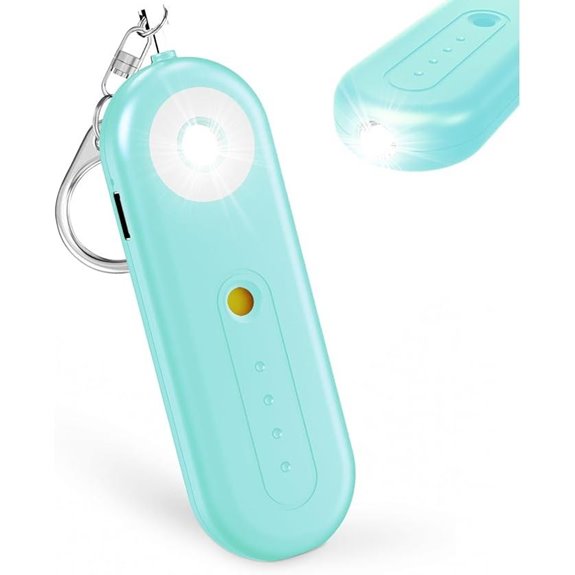 Rechargeable Personal Safety Alarm with SOS and Light