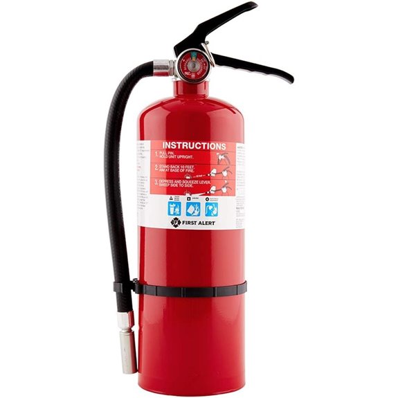 First Alert Rechargeable Fire Extinguisher 2-A:10-B:C