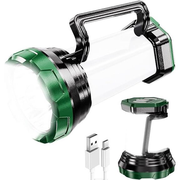 LED Rechargeable Floodlight with 6 Modes 15000LM