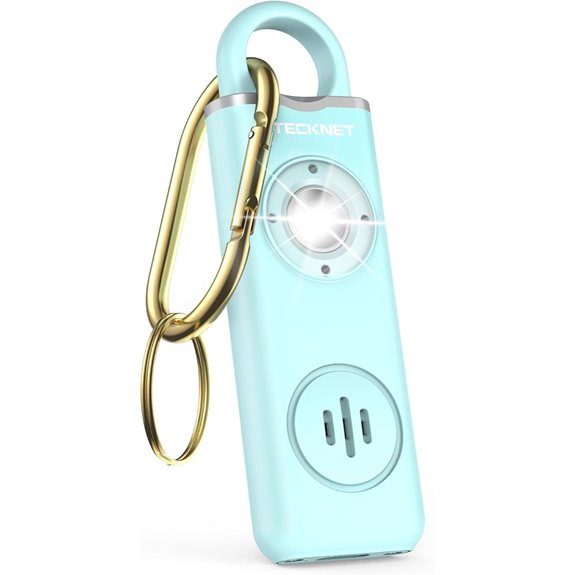 TECKNET Rechargeable Personal Safety Alarm with SOS Light