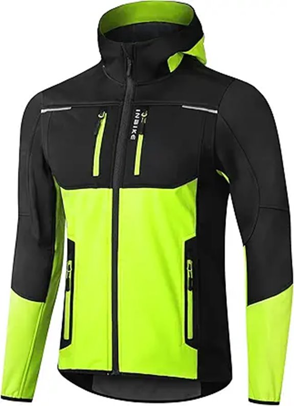 INBIKE Men’s Reflective Windproof Cycling Jacket