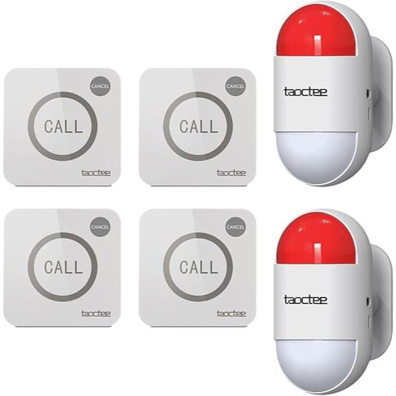 Panic Button Alarm System with Remote and Light