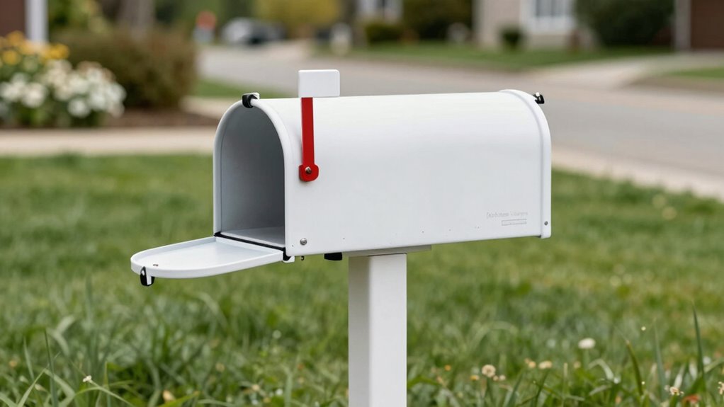 remove cluttered mailbox accessories