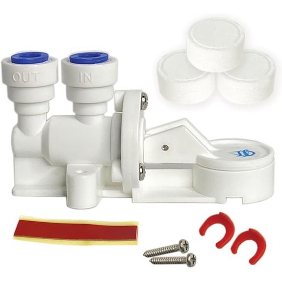 Leak Stop Valve for Reverse Osmosis Water Filters