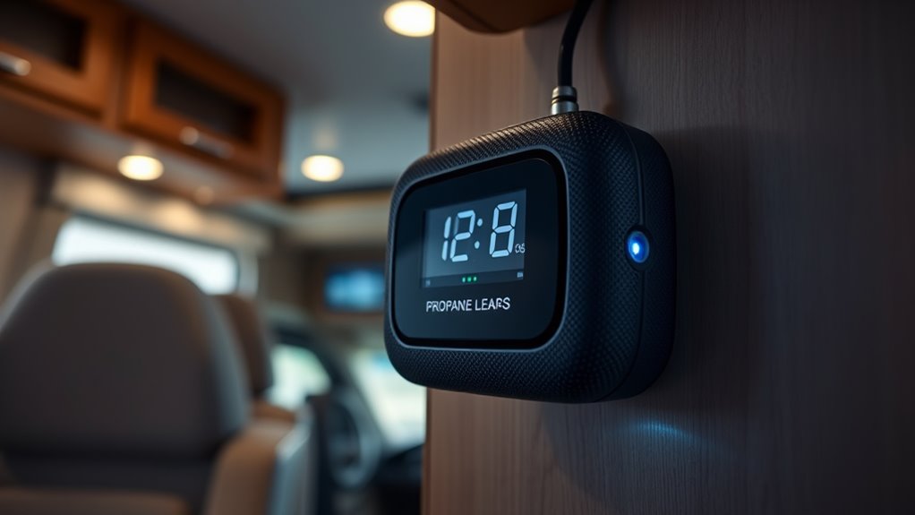 rv propane leak safety