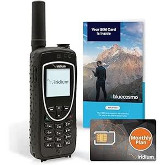 BlueCosmo Iridium Extreme Satellite Phone & SIM Card