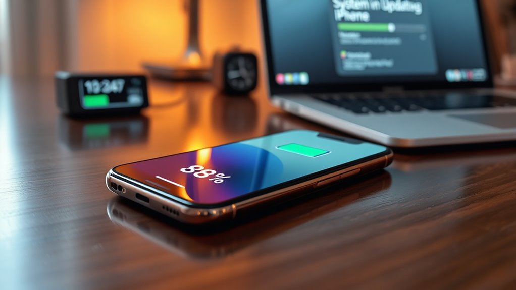 schedule updates during charging