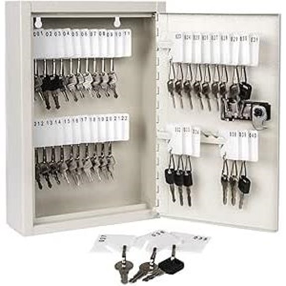 KYODOLED 40-Key Lock Box with Combination Lock