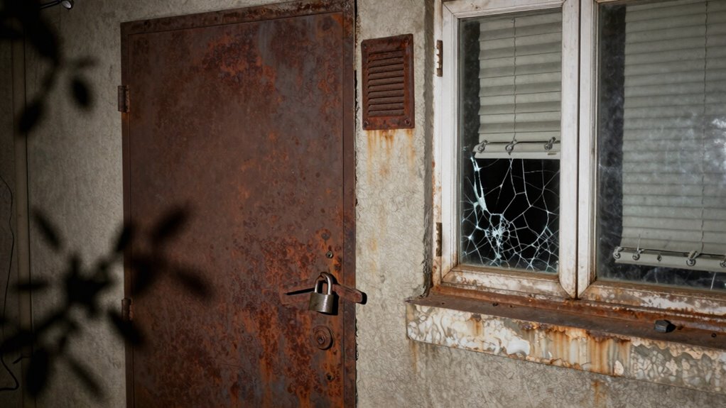 secure basement entry points