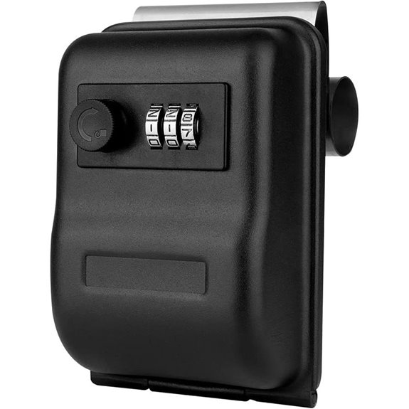 Car Window Lock Box with 3-Digit Combination