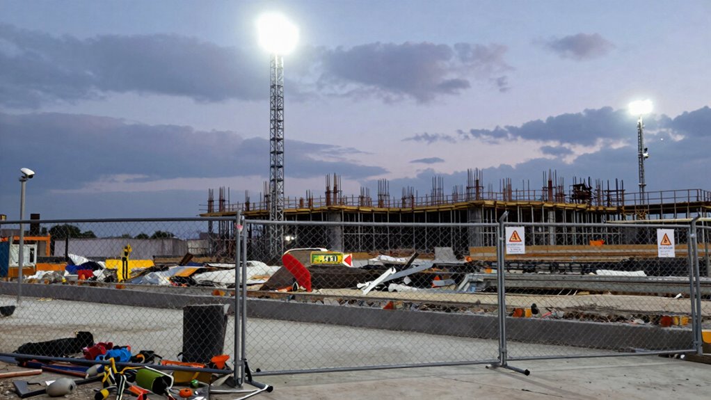 secure construction site operations