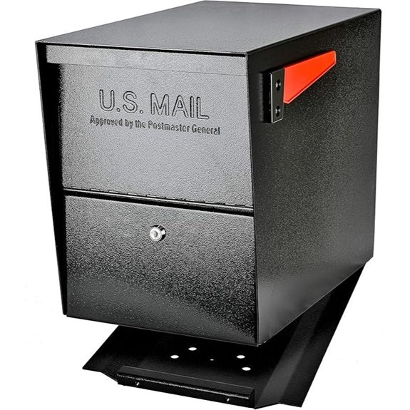 Mail Boss Package Master Curbside Locking Mailbox