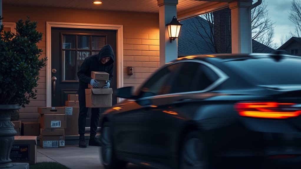 secure delivery with surveillance