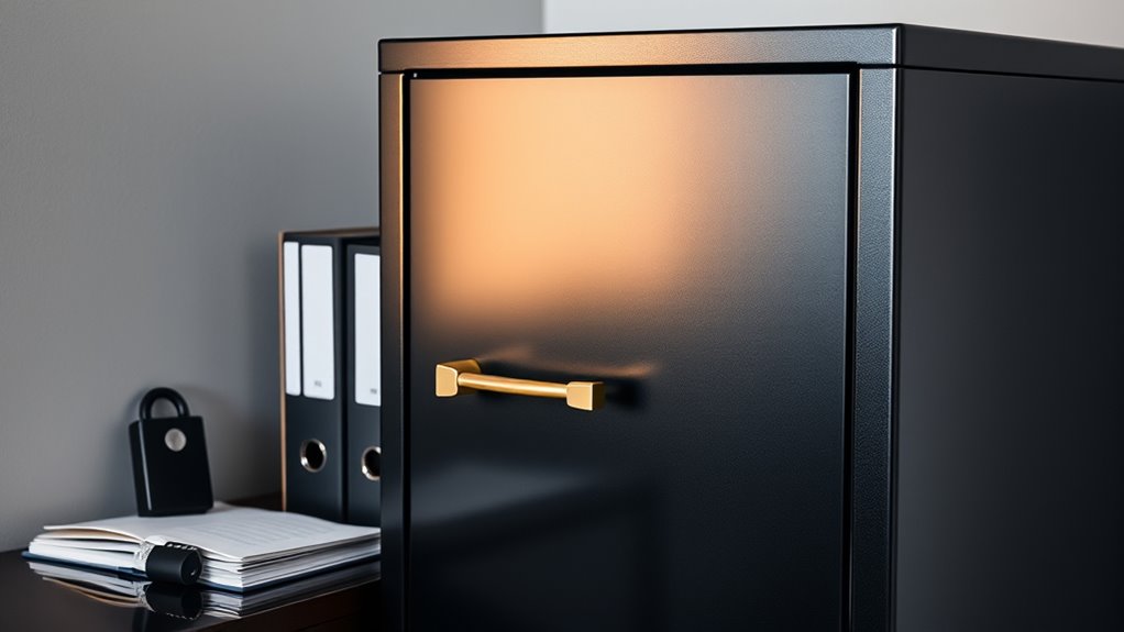 secure fire resistant storage