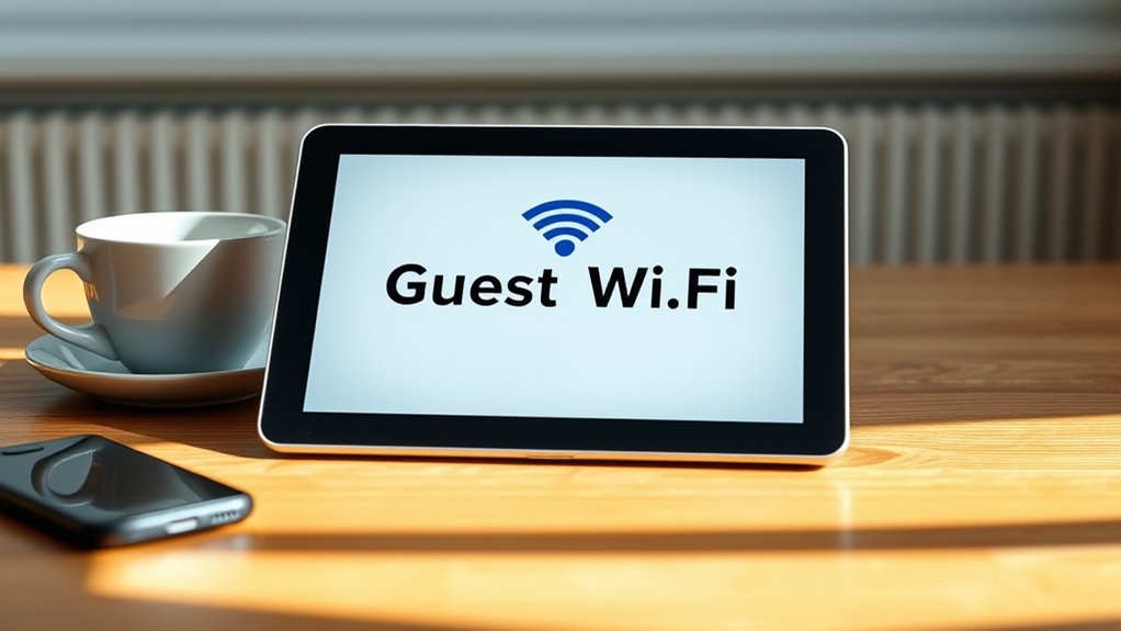 secure guest wi fi sharing