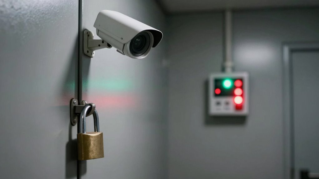 secure locks cameras alarms