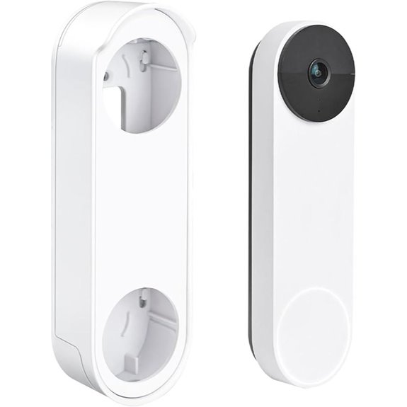 Anti-Theft No-Drill Doorbell Mount for Google Nest