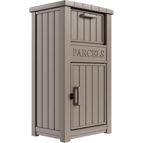 Weatherproof Lockable Outdoor Parcel Drop Box
