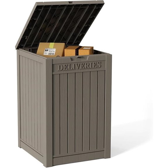 EasyUp Outdoor Lockable Parcel Drop Box (48-Gallon)