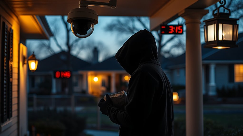 secure packages during high risk times