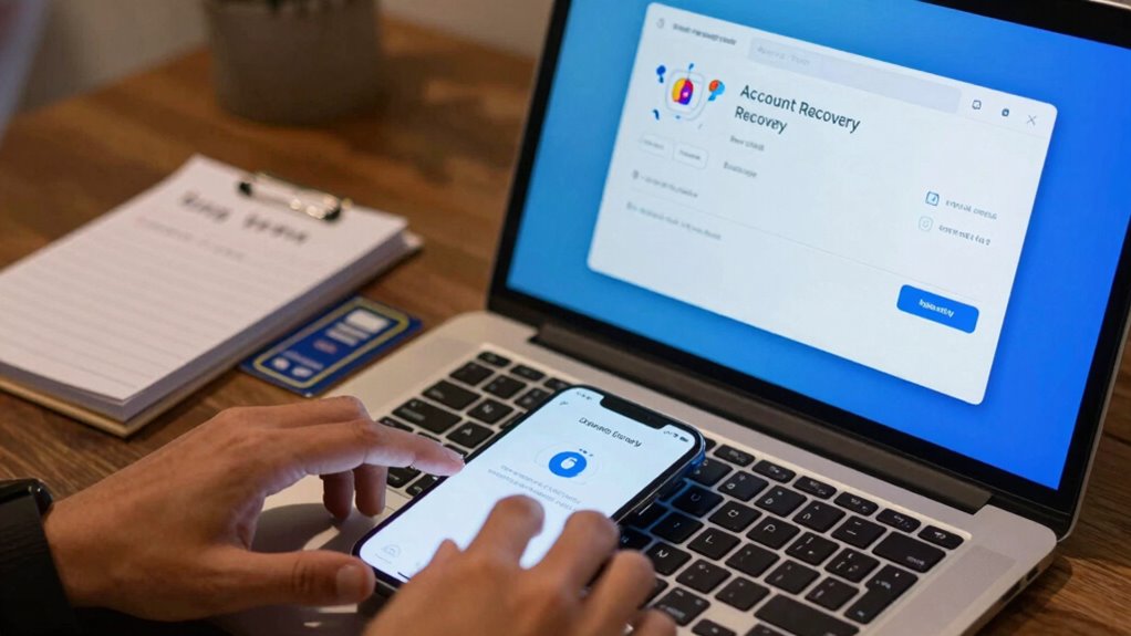 secure recovery account settings