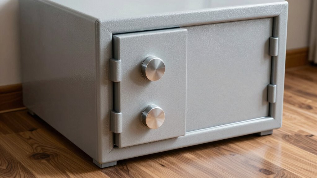 secure safe with bolts