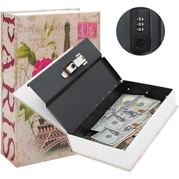 KYODOLED Diversion Book Safe with Combination Lock