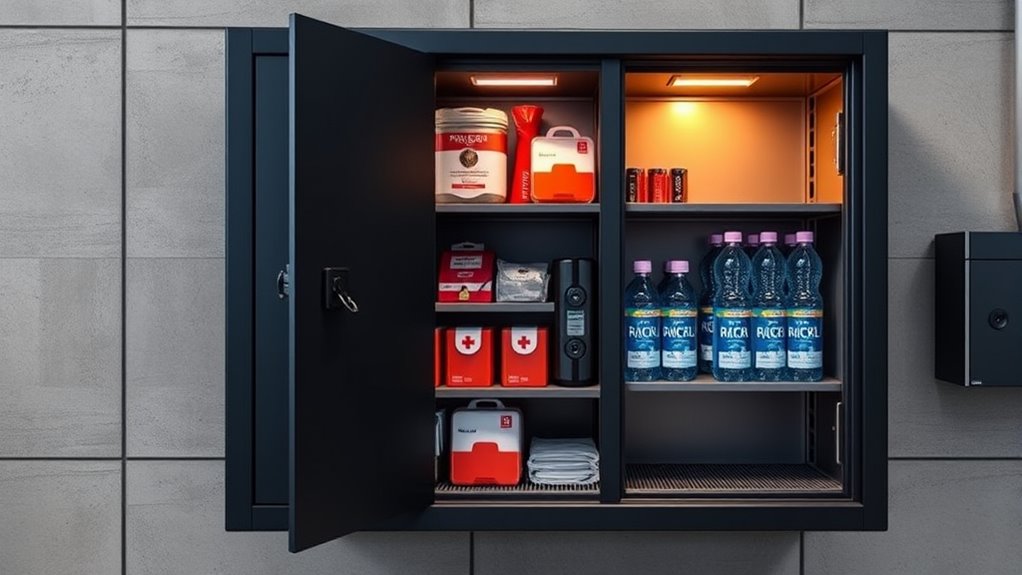 secure spacious durable storage