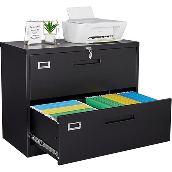 Letaya Metal Locking 2-Drawer File Cabinets