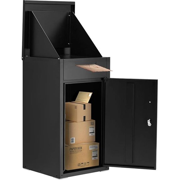 Lockable Waterproof Metal Parcel Drop Box