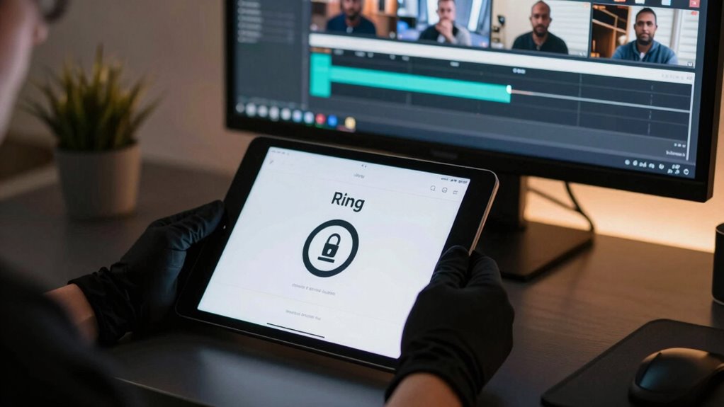 securely download ring footage