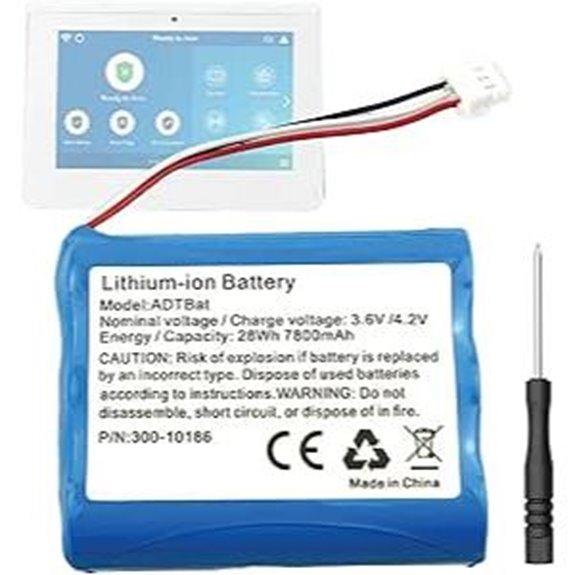 Battery Replacement for ADT & Honeywell Security Systems