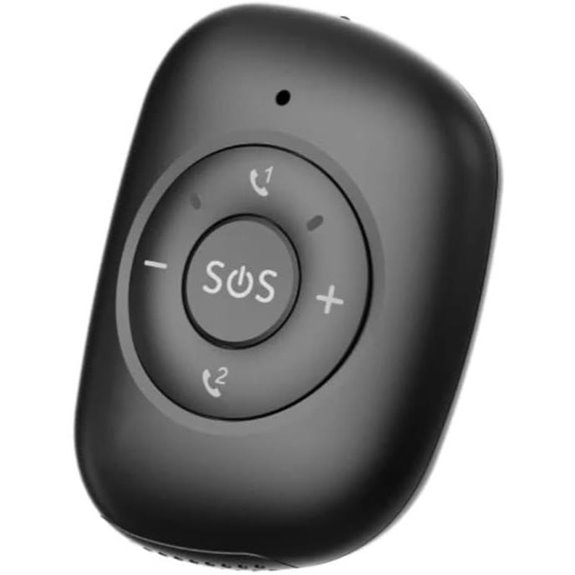 Medical Life Alert Necklace for Seniors with GPS and Fall Detection