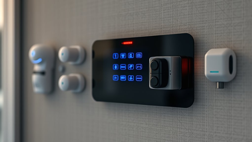 sensors detect intrusion activity