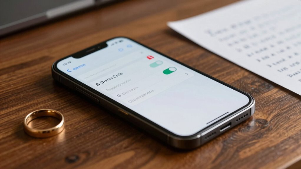 set duress code properly