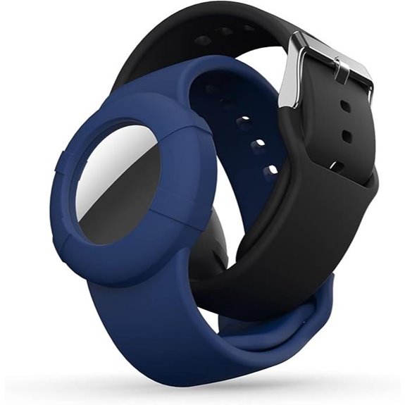 AirTags Wristband (2 Pack) - Silicone GPS Tracker