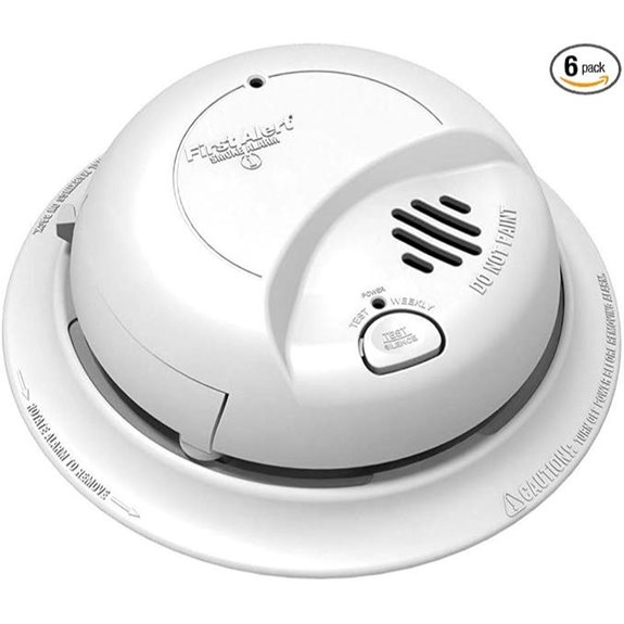 First Alert 9120B Smoke Detectors 6-Pack