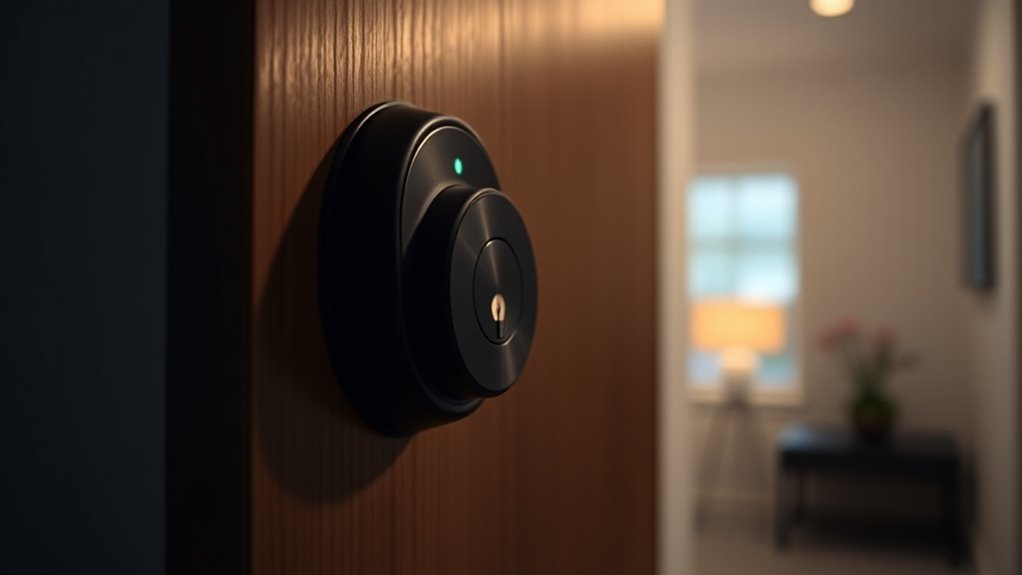 smart lock backup power