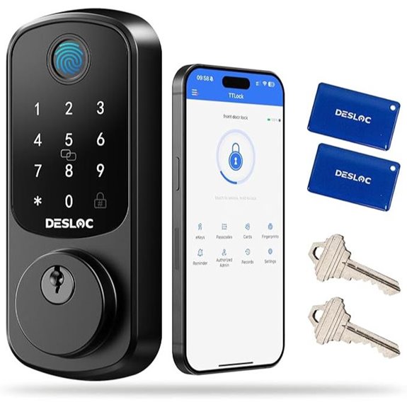 DESLOC Smart Door Lock B200 with App & Keypad