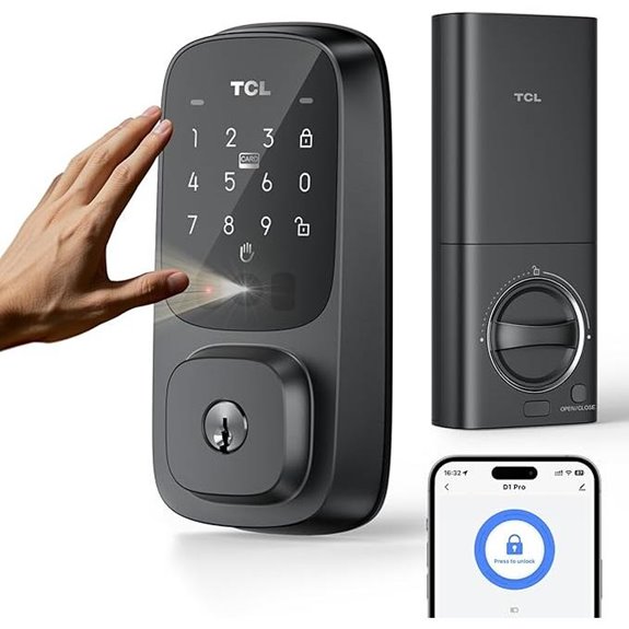 TCL D1 Pro Wi-Fi Palm Vein Smart Lock